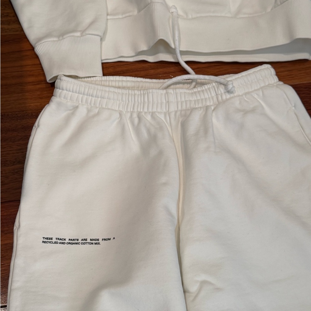 Pangaia White Sweat Set